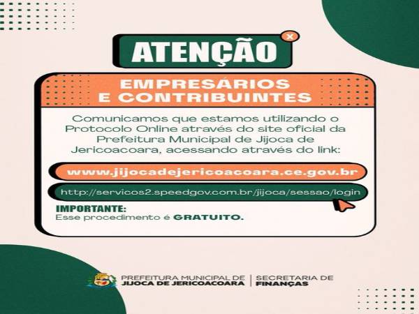 ATENÇÃO EMPRESÁRIOS CONTRIBUINTES