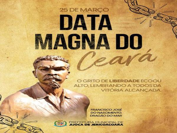 25 DE MARÇO DATA MAGNA DO CEARÁ